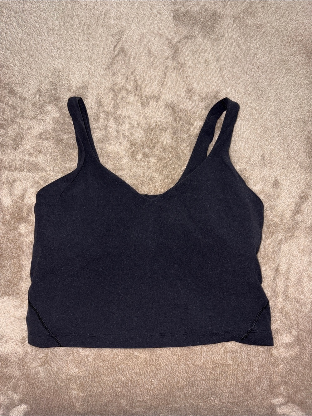Lululemon Black Align Crop Tank Top